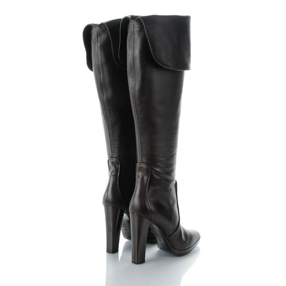 Hermes Calfskin High Heel Boots 38 Ebene 4 of 7