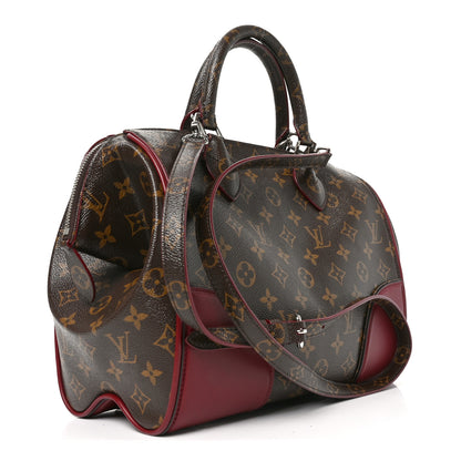 Louis Vuitton Monogram Shine Doc PM Bordeaux 3 of 9