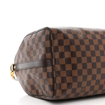 Louis Vuitton Damier Ebene Speedy Bandouliere 35 10 of 11