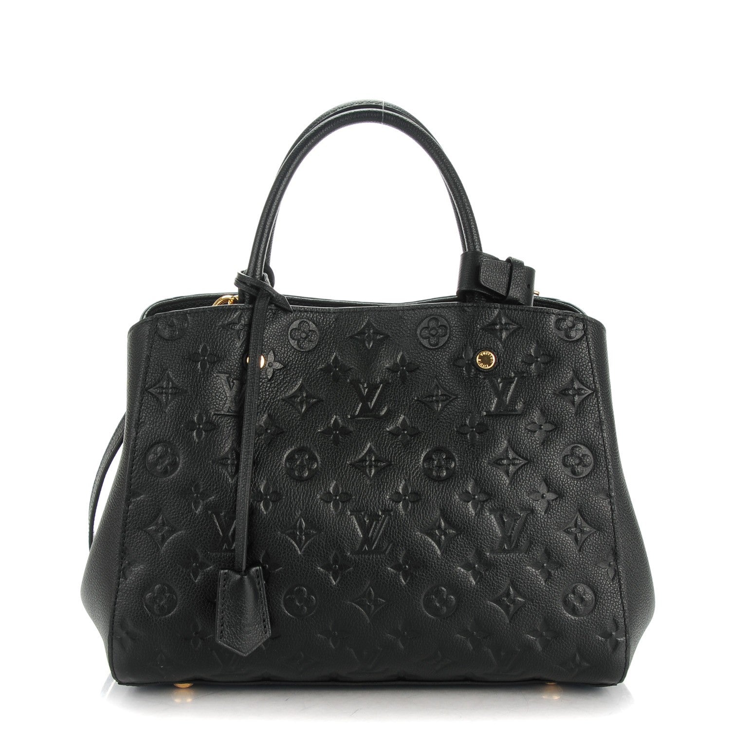 Louis Vuitton Empreinte Montaigne MM Black 1 of 7
