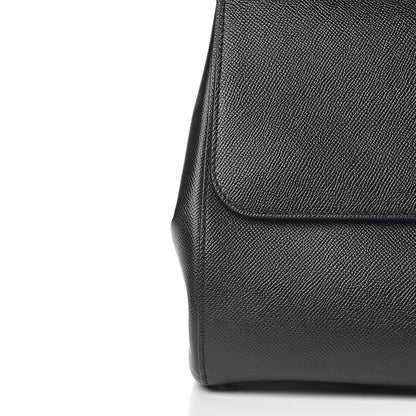 Dolce & Gabbana Dauphine Large Miss Sicily Satchel Black 8 of 19