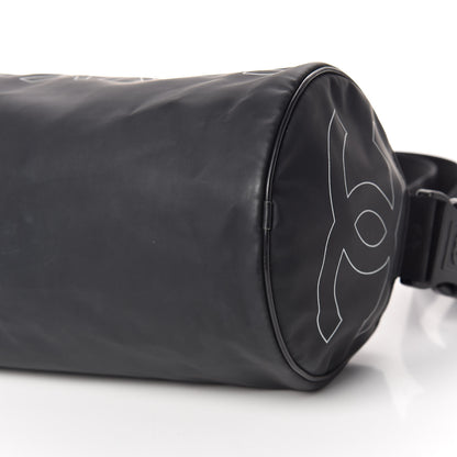 Chanel Rubber Nylon Small Sport Duffle Black 6 of 9