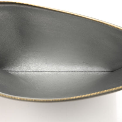 Celine Metallic Calfskin Cuir Triomphe Coin and Card Pouch With Hook 5 of 8