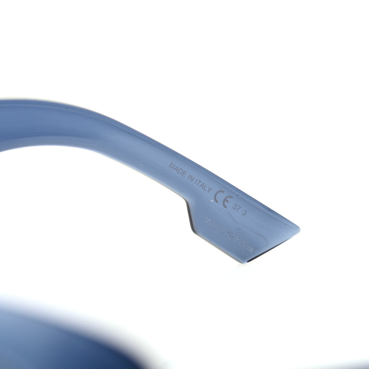 Christian Dior Acetate DiorSo Light 2 Shield Sunglasses Blue 6 of 7