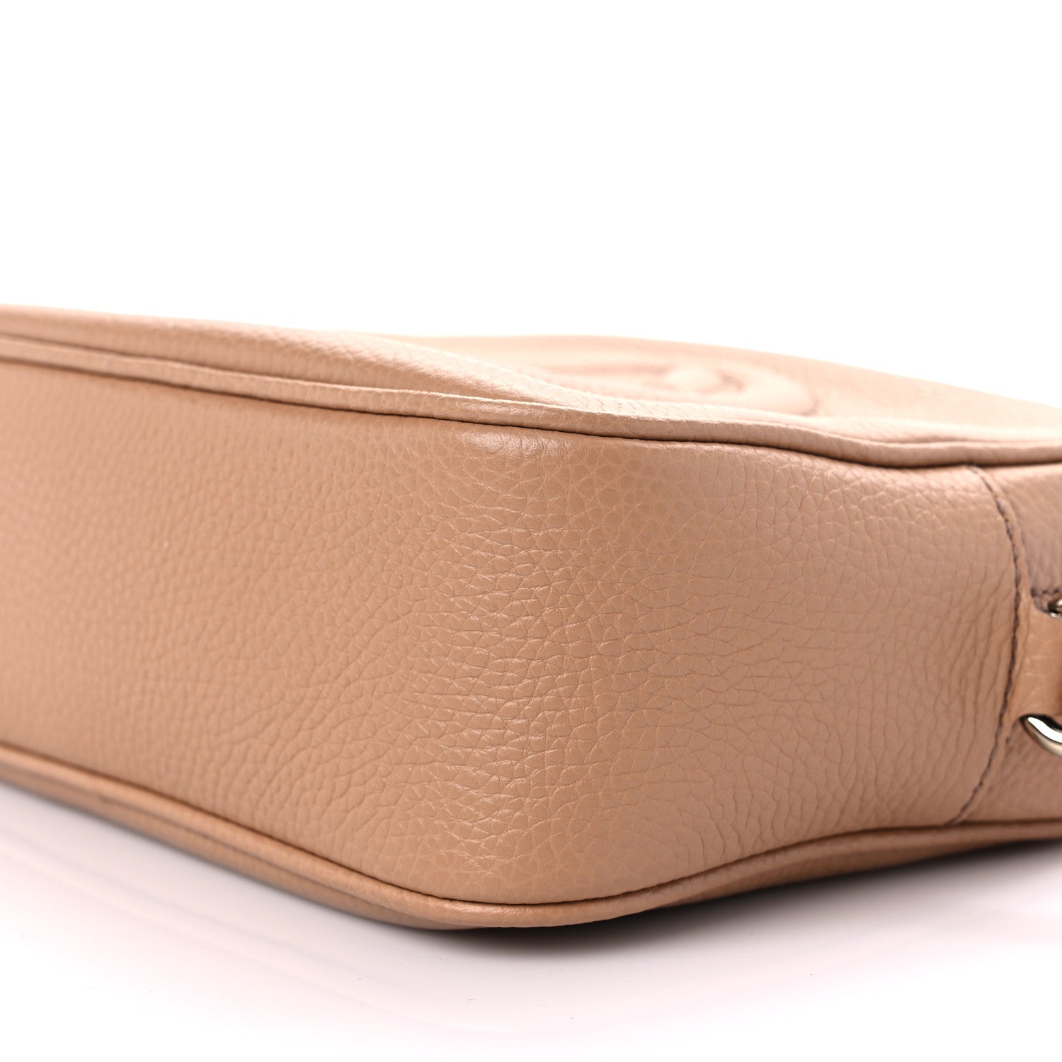 Gucci Pebbled Calfskin Small Soho Disco Bag Rose Beige 9 of 9