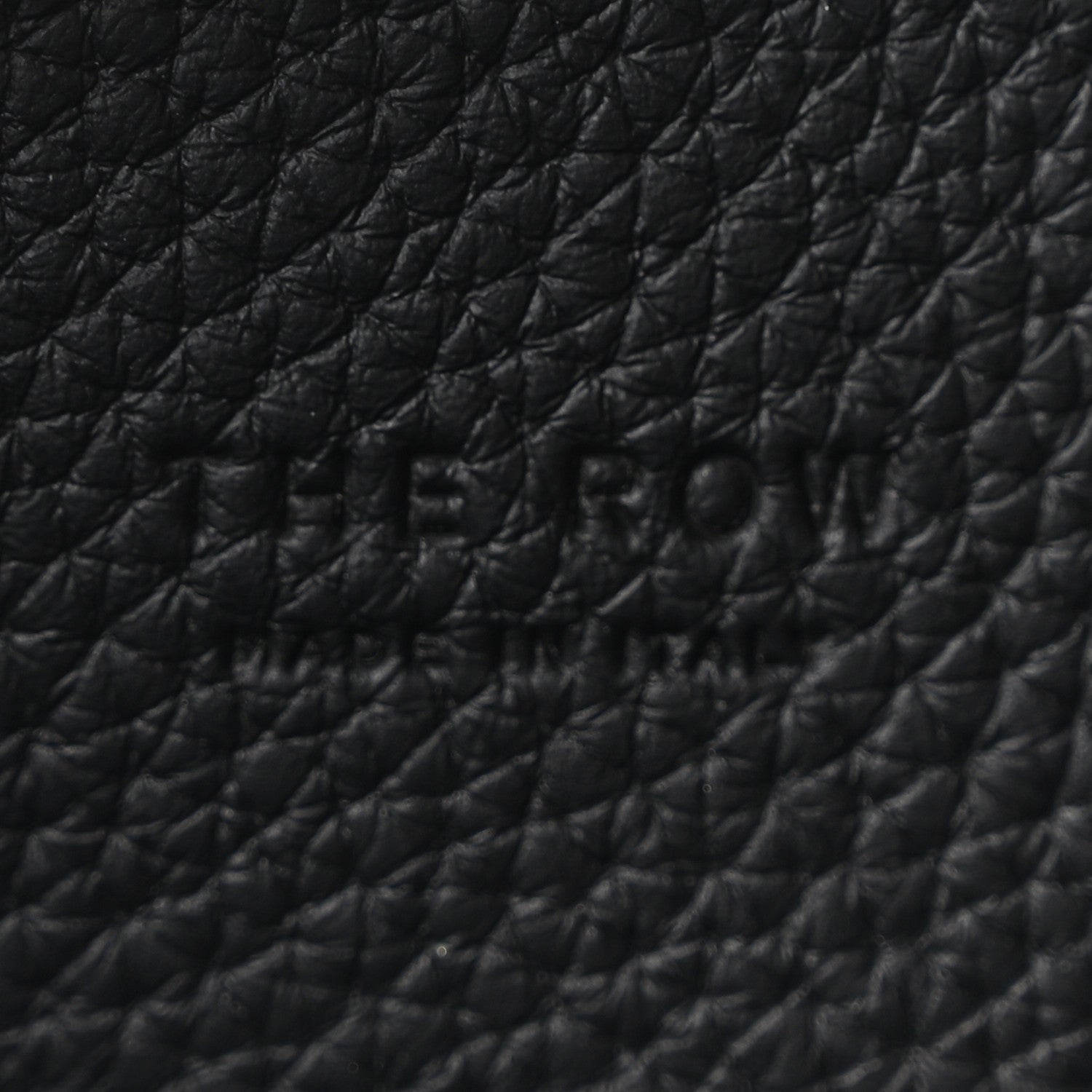 The Row Matte Grained Calfskin EW Margaux Black 5 of 8