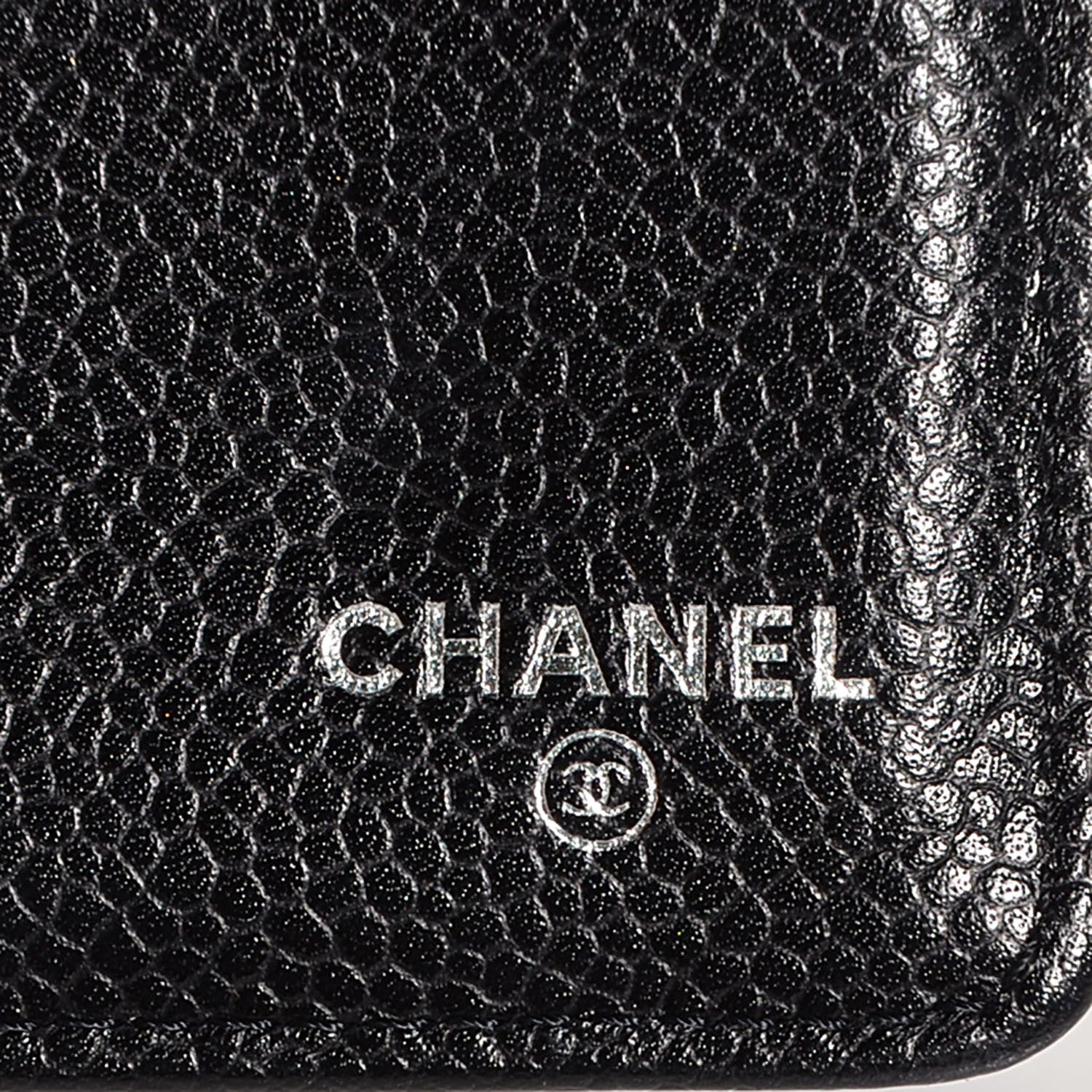 Chanel Caviar Quilted Large Flap Wallet Black 6 of 8