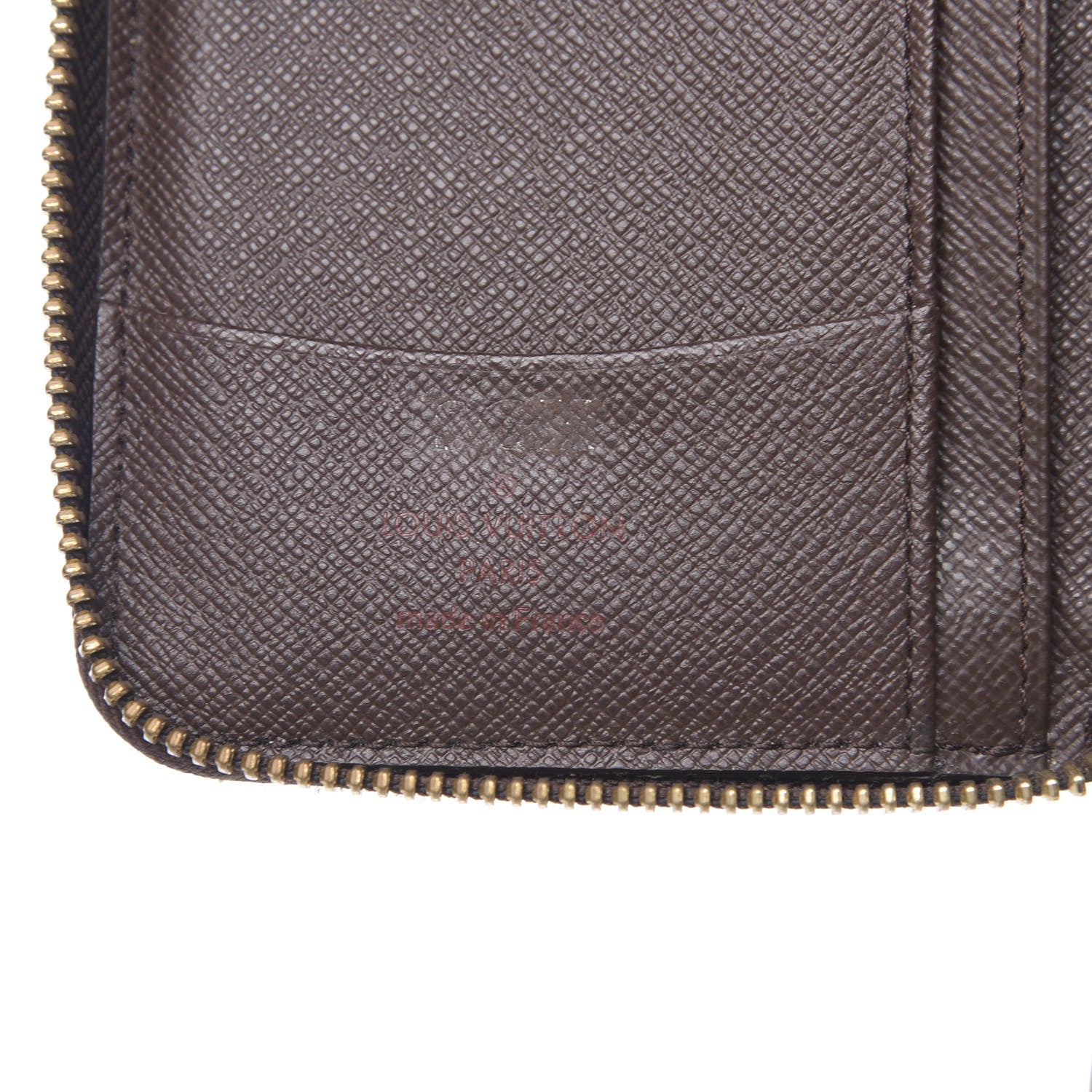 Louis Vuitton Damier Ebene Zippy Compact Wallet 6 of 6