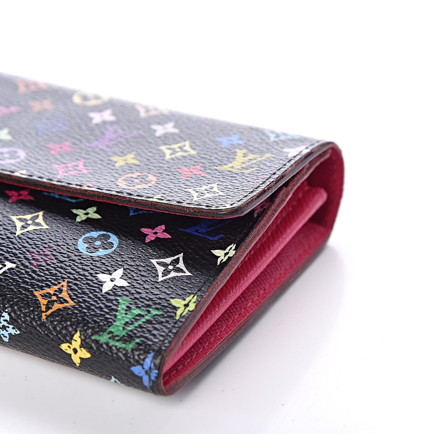 Monogram Multicolor Sarah Wallet Black Grenade