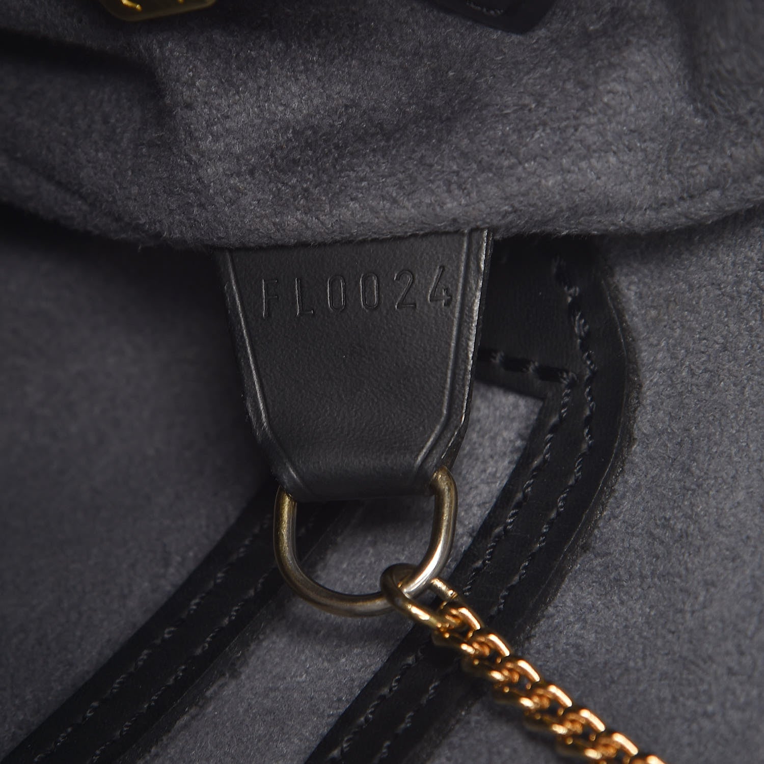 Louis Vuitton Epi Petit Bucket 23 Black 8 of 10