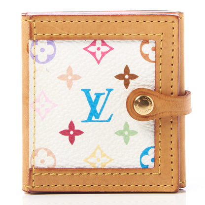 Louis Vuitton Monogram Multicolor 4 Photo Frame Wallet White 1 of 9