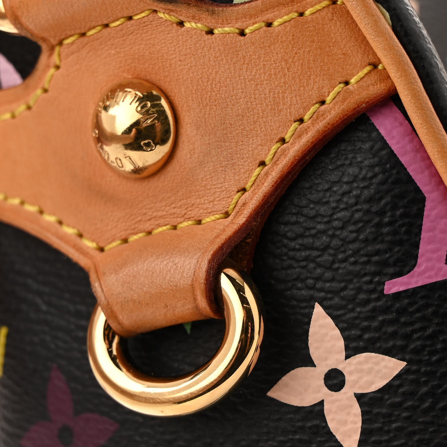 Monogram Multicolor Rita Black