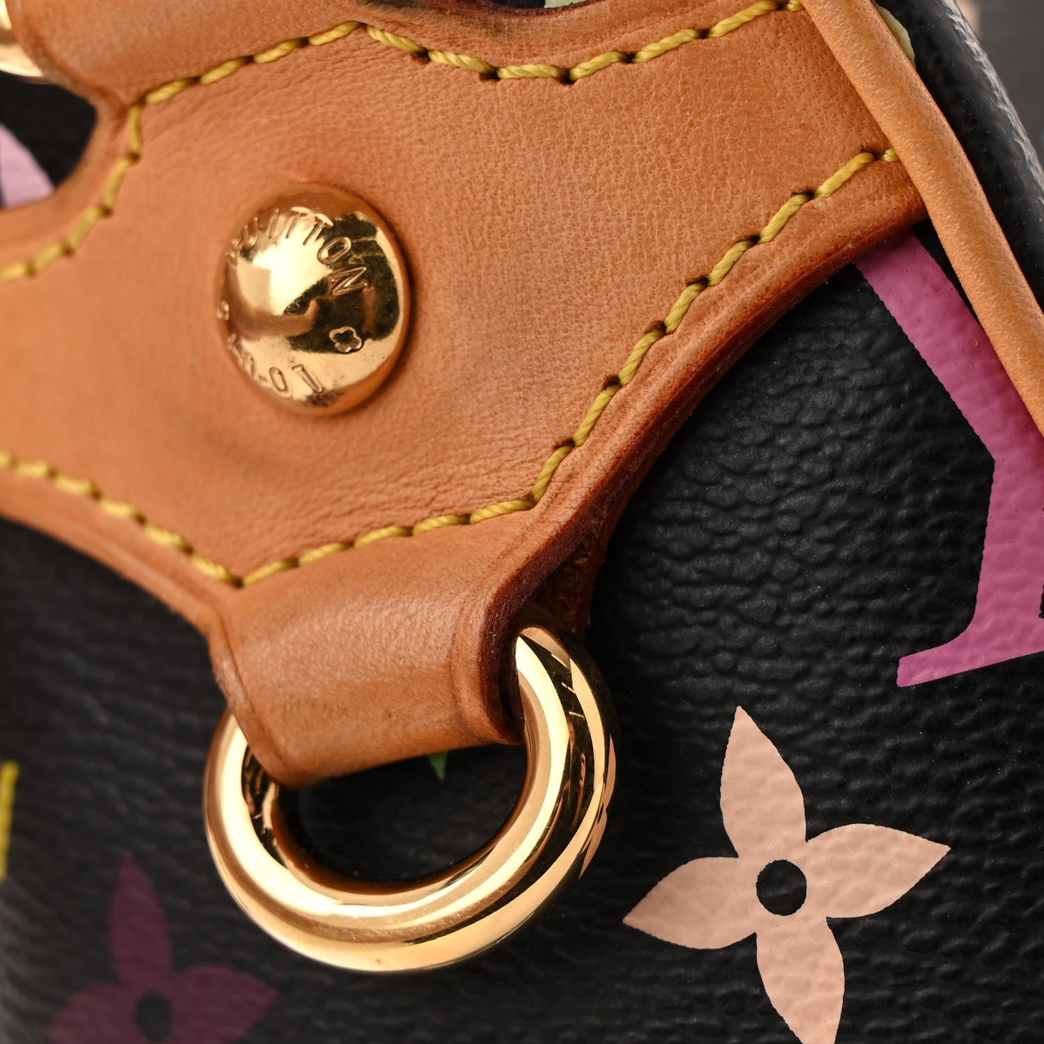 Louis Vuitton Monogram Multicolor Rita Black 13 of 14