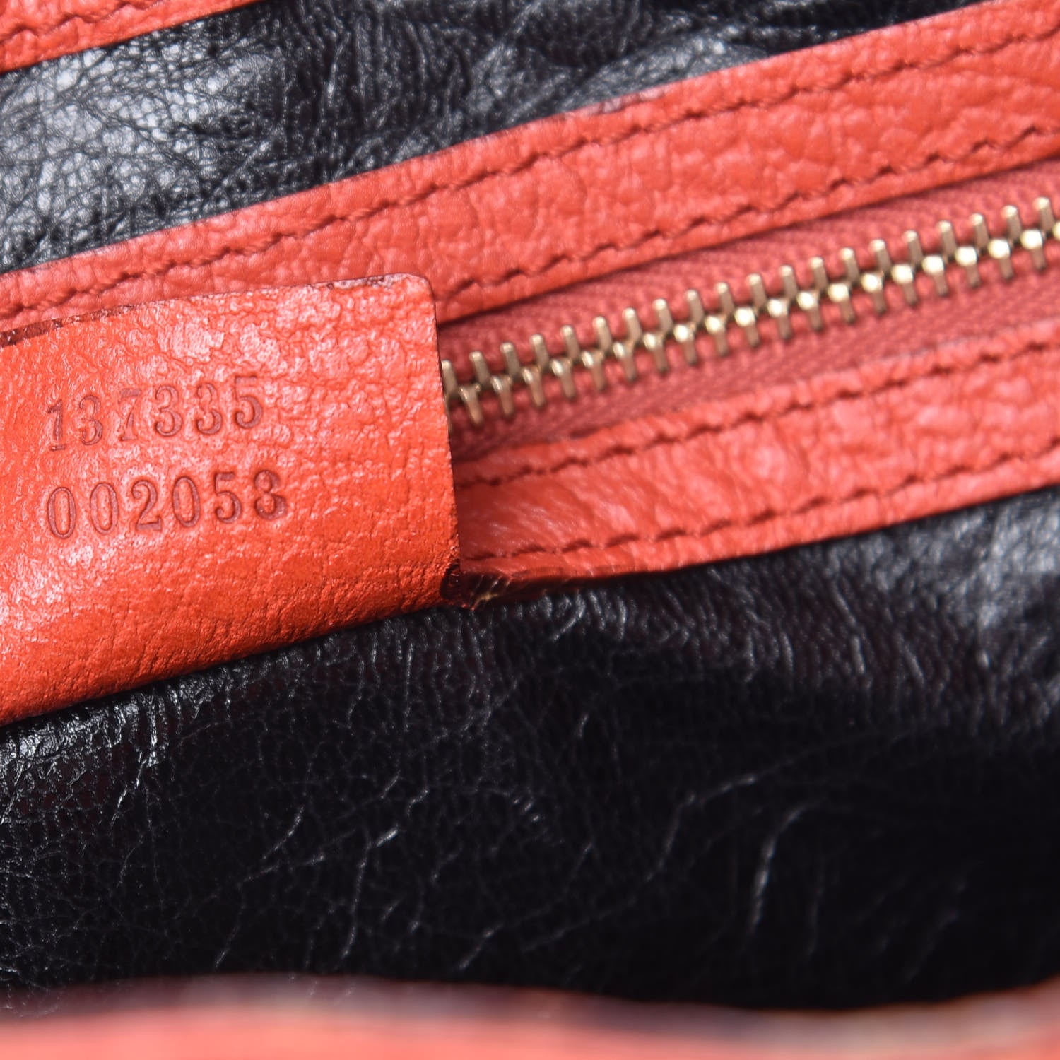 Gucci Calfskin Small Jackie O Hobo Dark Orange 7 of 13