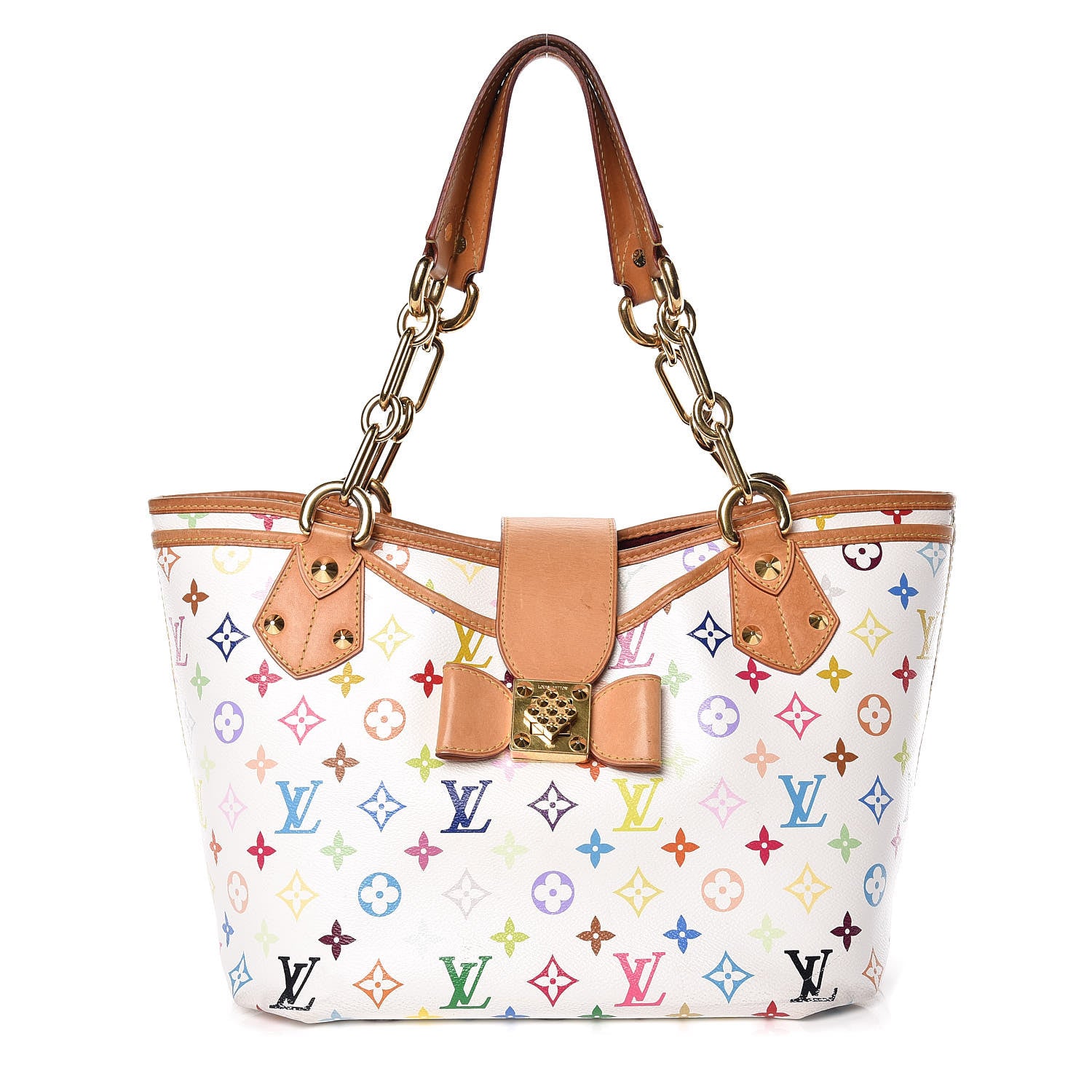 Louis Vuitton Monogram Multicolor Annie GM White 1 of 19