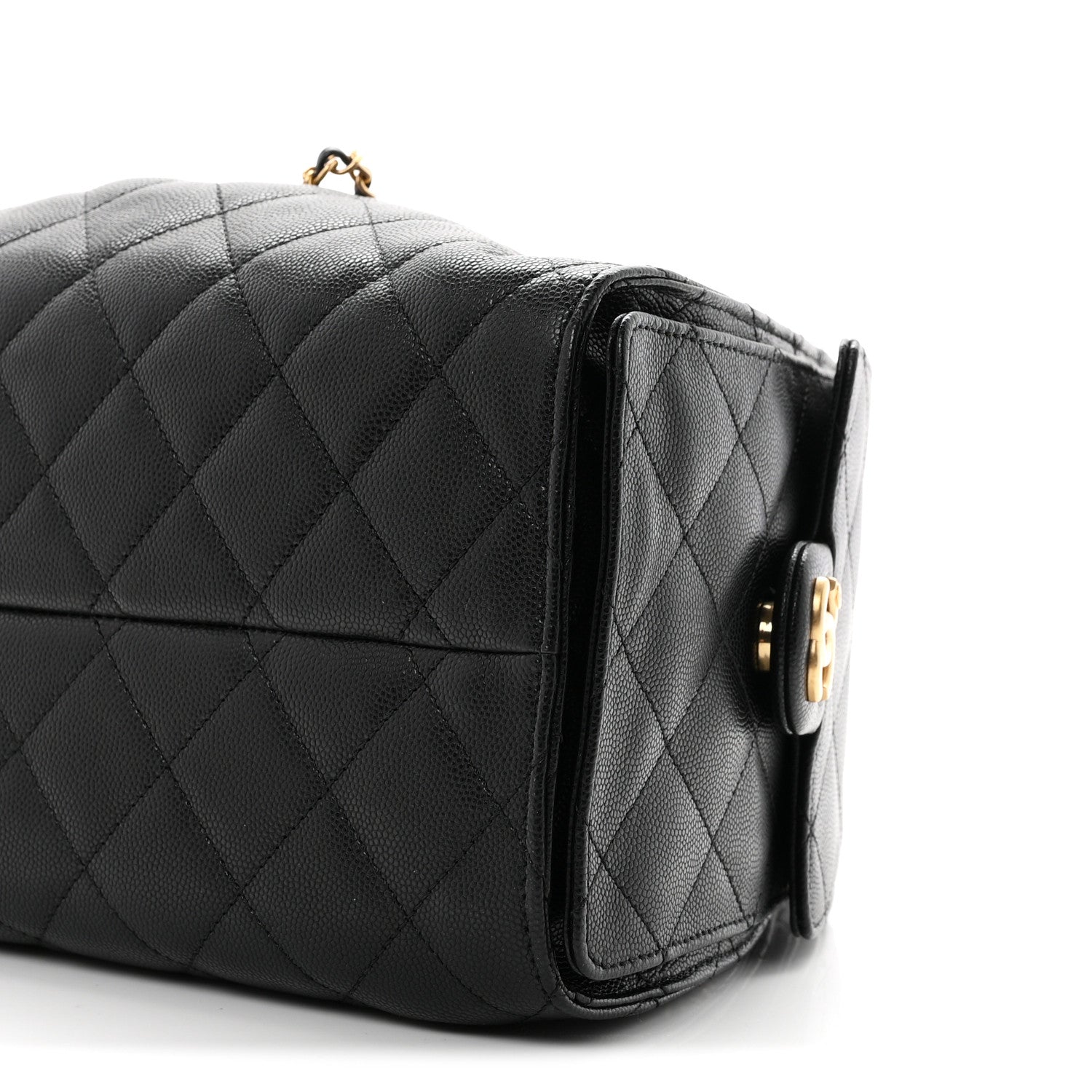 Chanel Caviar Quilted Small Chanel 25 Handbag Black 10 of 10