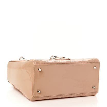 Christian Dior Patent Cannage Medium Lady Dior Light Pink 4 of 11