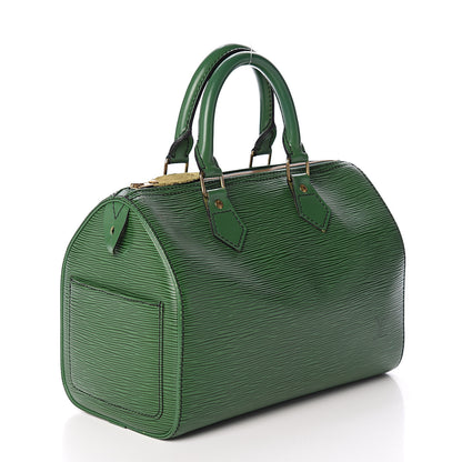 Louis Vuitton Epi Speedy 25 Borneo 2 of 8