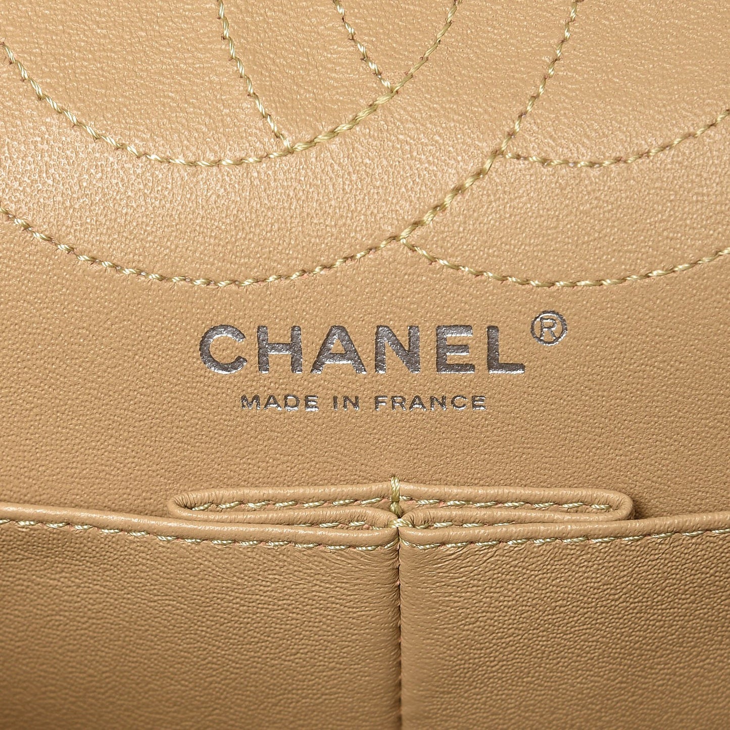 Metallic Aged Calfskin Quilted 2.55 Reissue 226 Flap Gold