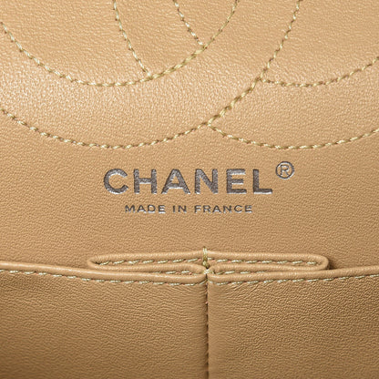 Chanel Metallic Aged Calfskin Quilted 2.55 Reissue 226 Flap Gold 14 of 16