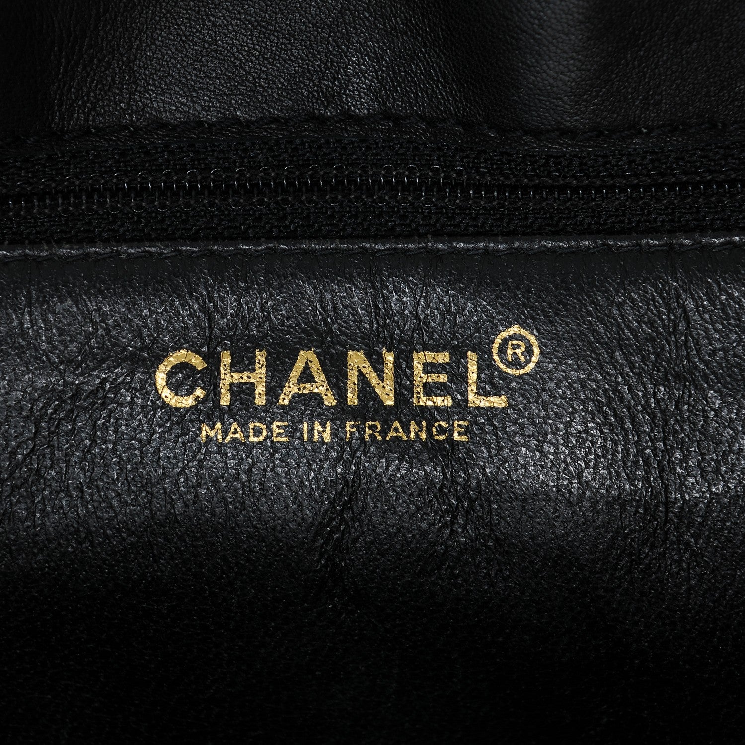Chanel Lambskin Square Stitched Tote Black 6 of 7