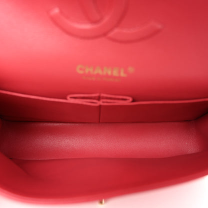 Chanel Caviar Quilted Medium Double Flap Pink 5 of 10