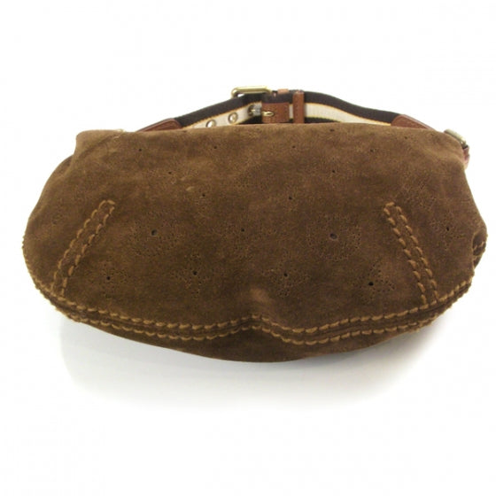 Louis Vuitton Suede Mahina Onatah Pochette Cacao 4 of 8