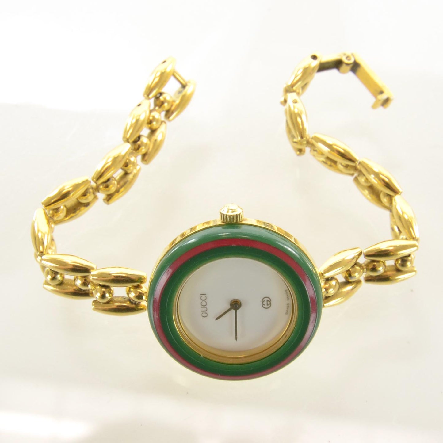 Stainless Steel 26mm Rice Link Interchangeable Bezel Quartz Watch
