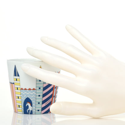 Hermes Porcelain Epopee Tumbler 2 of 8
