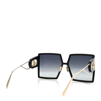Christian Dior Square 30 Montaigne SU Sunglasses Black 4 of 8