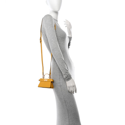 Fendi Shiny Nappa Nano Peekaboo Maxi Handle Satchel Mimosa 2 of 11