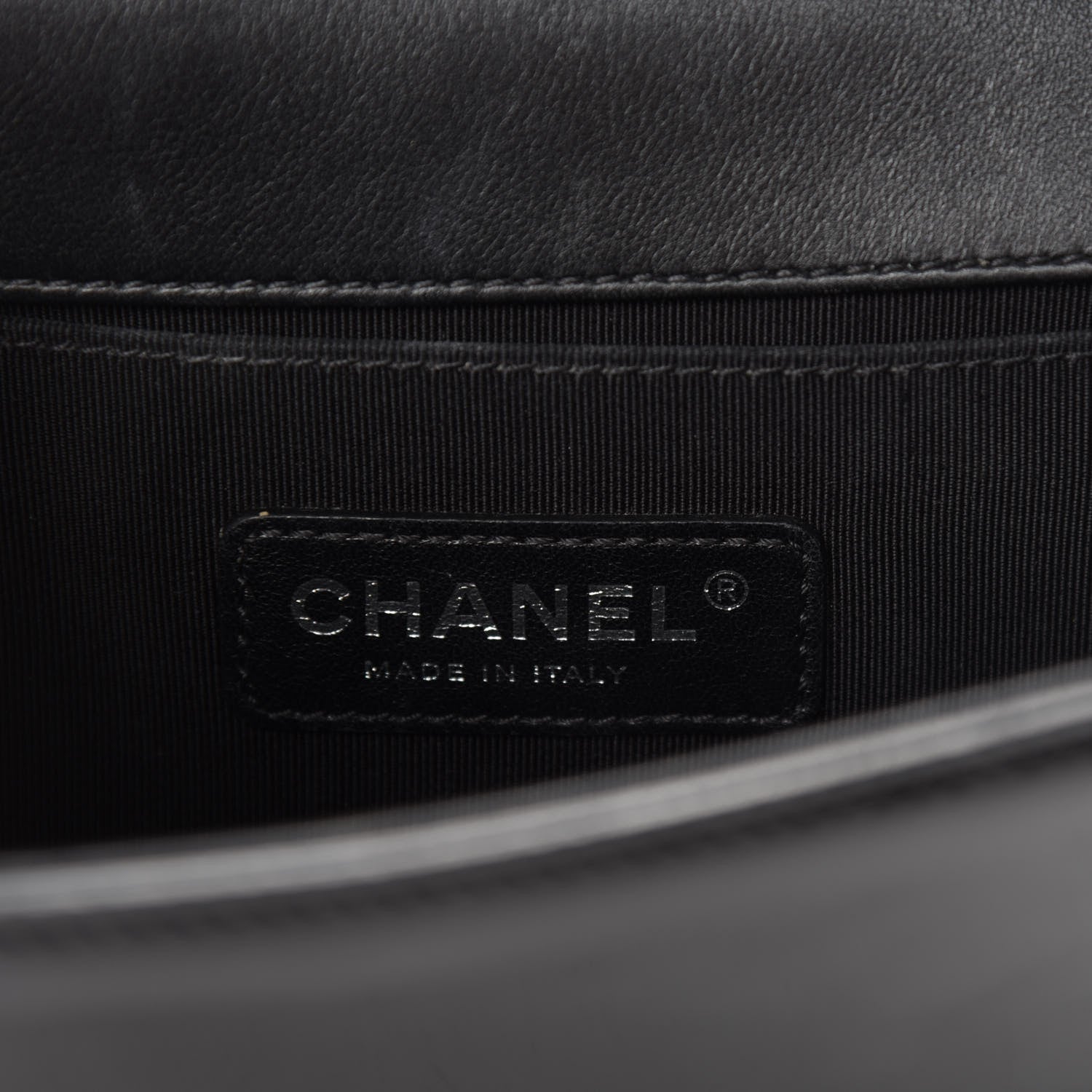 Chanel Patent Calfskin Quilted Small Boy Flap Black 11 of 13