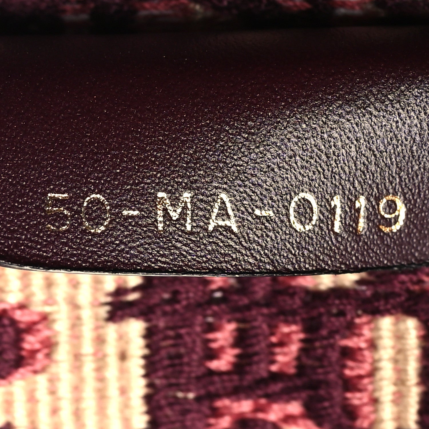 Christian Dior Oblique Large Book Tote Burgundy Multicolor 7 of 13