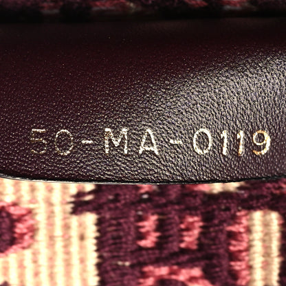 Christian Dior Oblique Large Book Tote Burgundy Multicolor 7 of 13