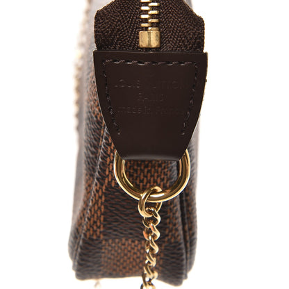 Louis Vuitton Damier Ebene Mini Pochette Accessories 7 of 8