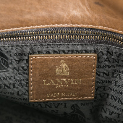 Lanvin Natural Calfskin Medium Happy Brown Olive 6 of 6