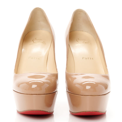 Christian Louboutin Patent Bianca 120 Pumps 36.5 Nude 2 of 7