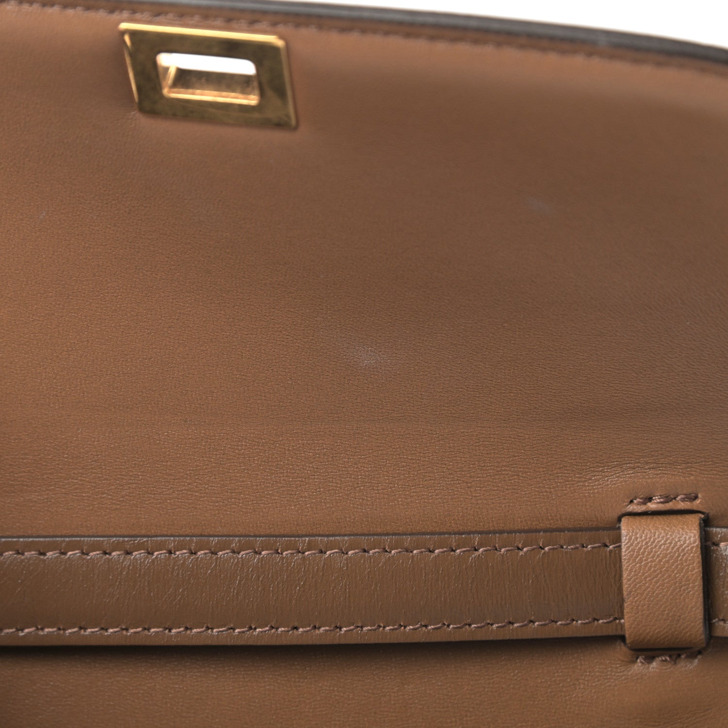 Celine Box Calfskin Teen Classic Box Flap Bag Camel 11 of 13
