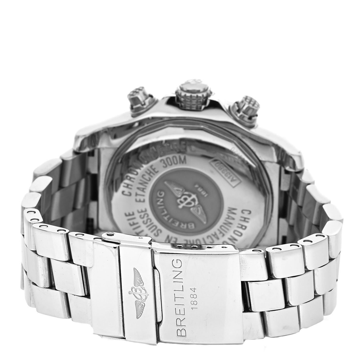 Breitling Stainless Steel 45mm Avenger Skyland Automatic Watch Blue A13380 3 of 5