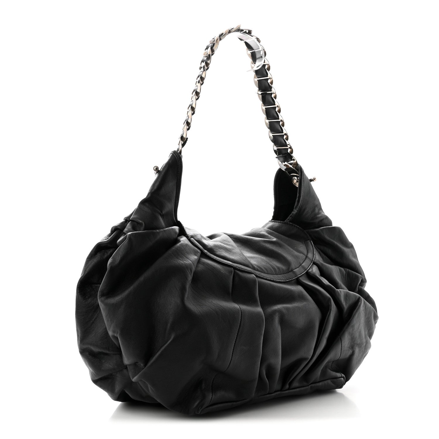 Christian Dior Lambskin Jazzclub Shoulder Bag Black 3 of 13