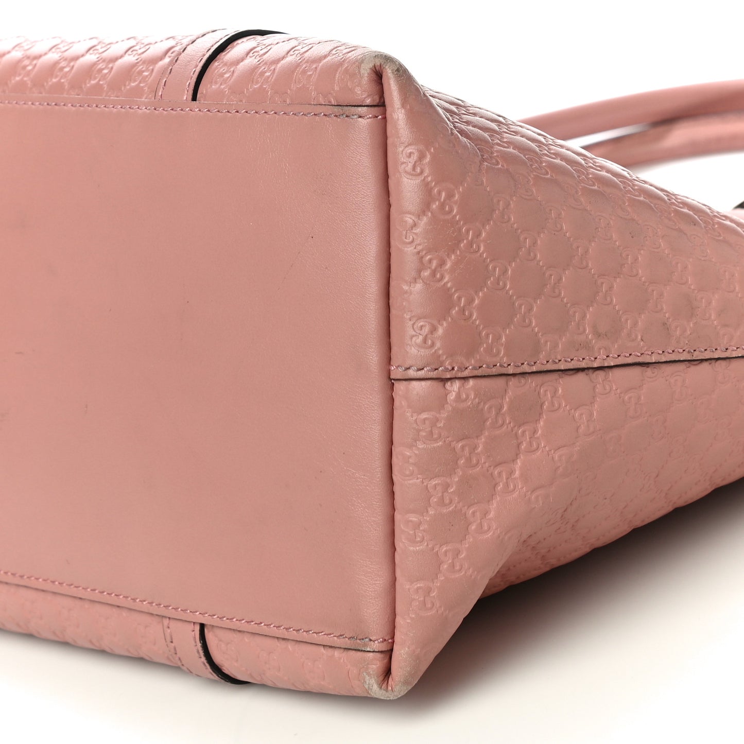 Soft Microguccissima Large Dome Satchel Soft Pink