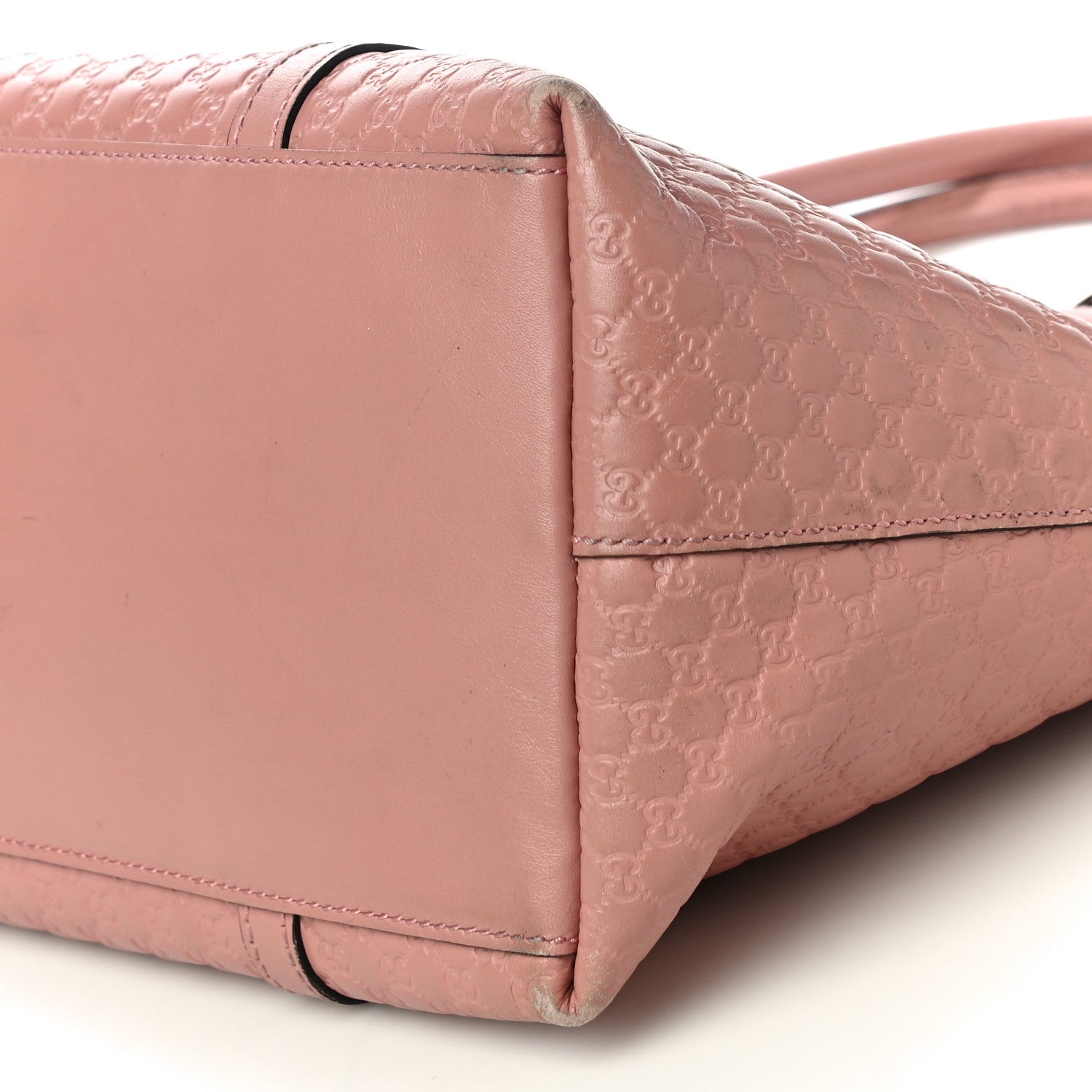 Gucci Soft Microguccissima Large Dome Satchel Soft Pink 8 of 15