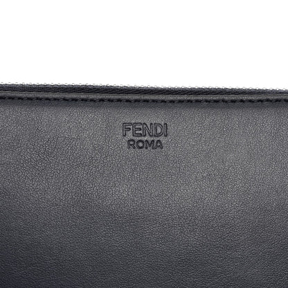 Fendi Calfskin Vocabulary Inlaid Pouch Multicolor 7 of 8