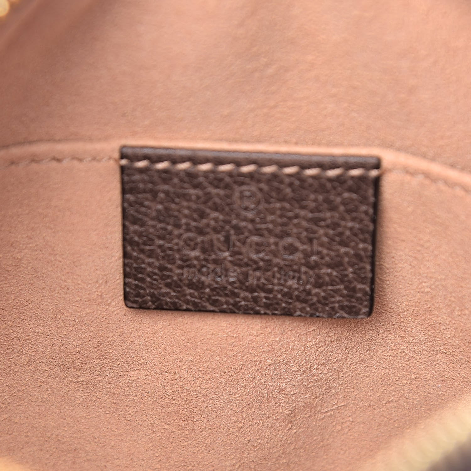 Gucci GG Supreme Monogram Web Mini Ophidia Shoulder Bag Brown 6 of 11