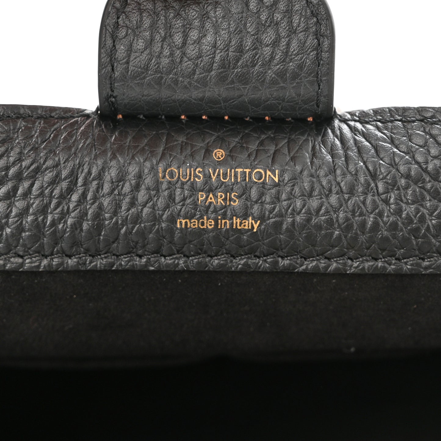Damier Ebene Cuir Taurillon Brittany Black