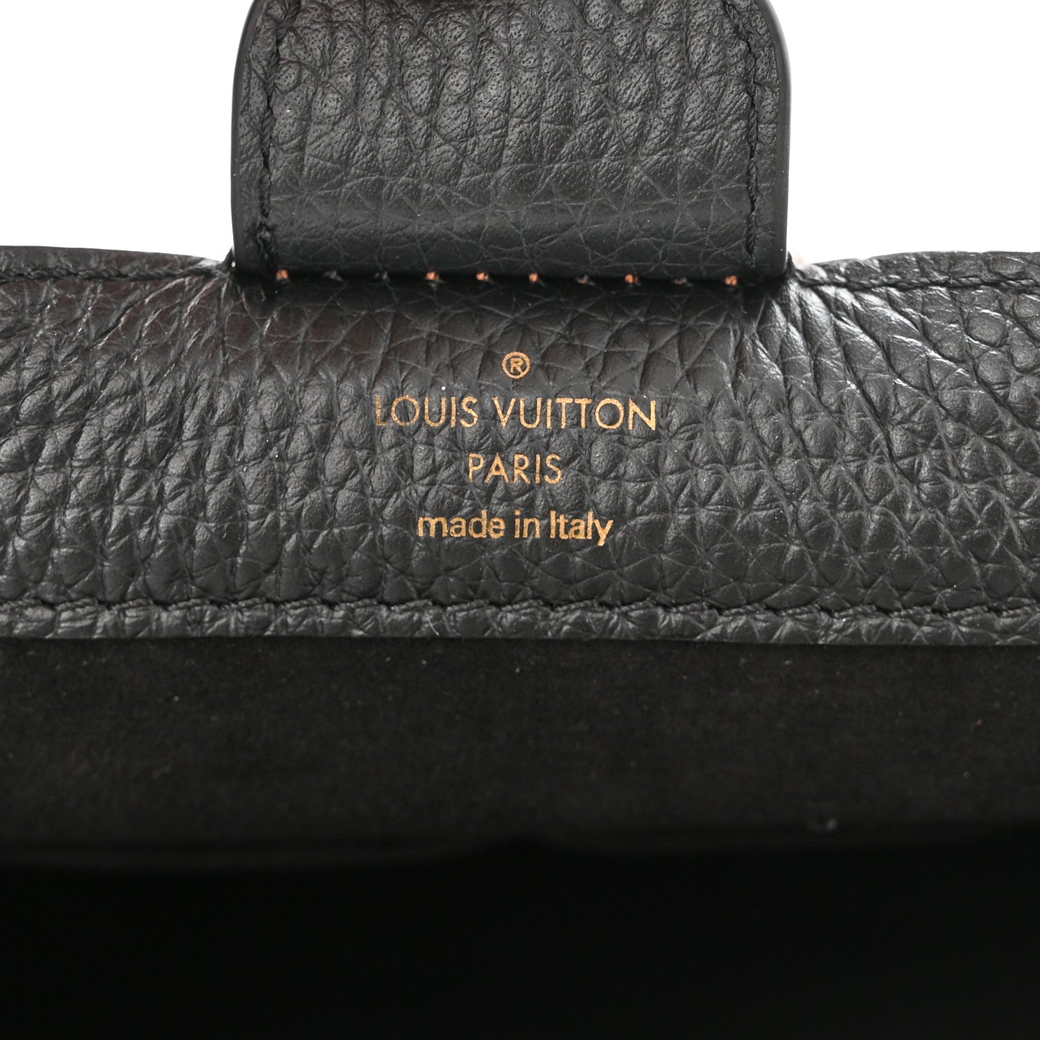 Louis Vuitton Damier Ebene Cuir Taurillon Brittany Black 6 of 12