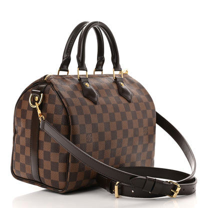 Louis Vuitton Damier Ebene Speedy Bandouliere 25 3 of 11