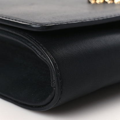 Versace Vitello Palazzo Medusa Evening Clutch Bag Black 9 of 10