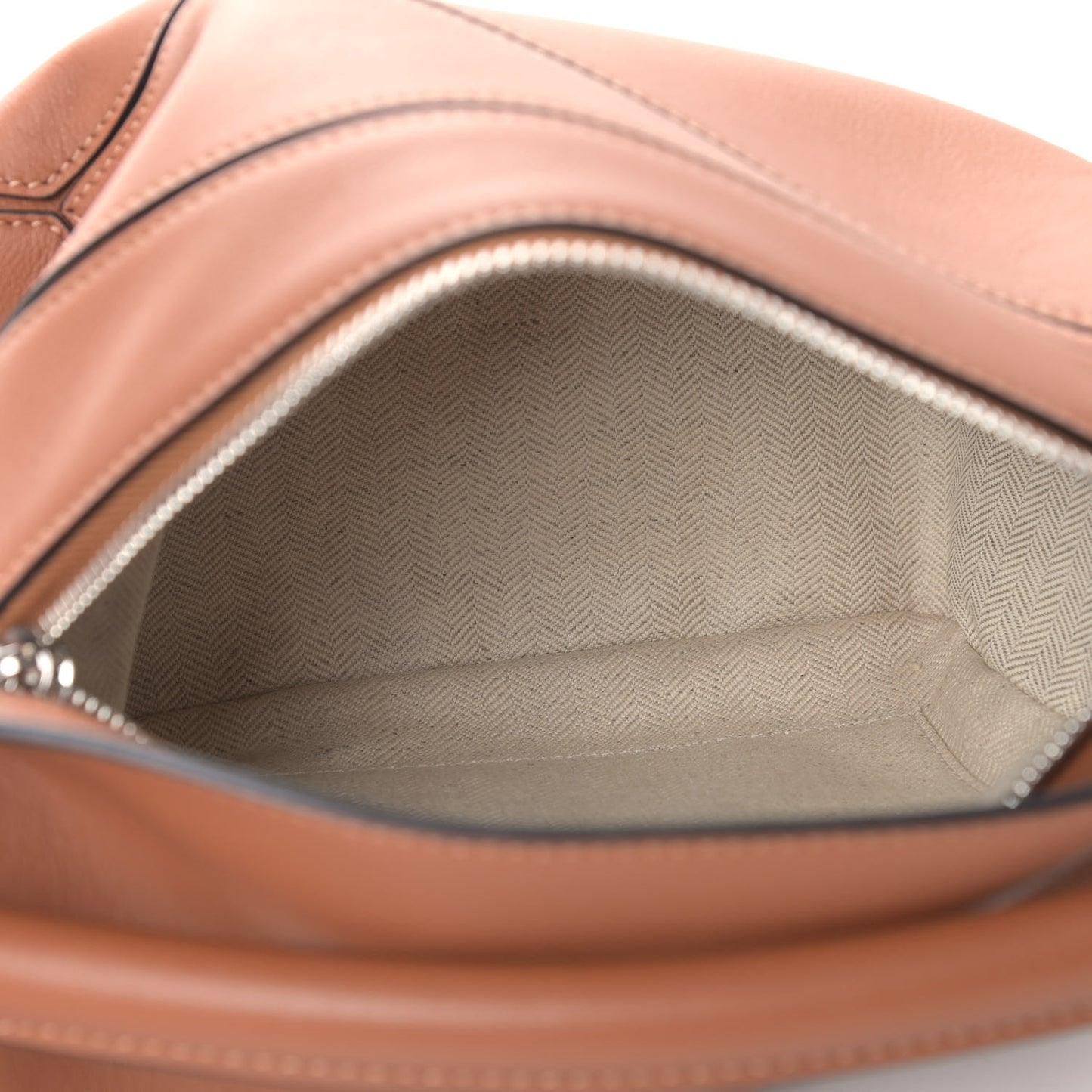 Calfskin Small Puzzle Bag Tan