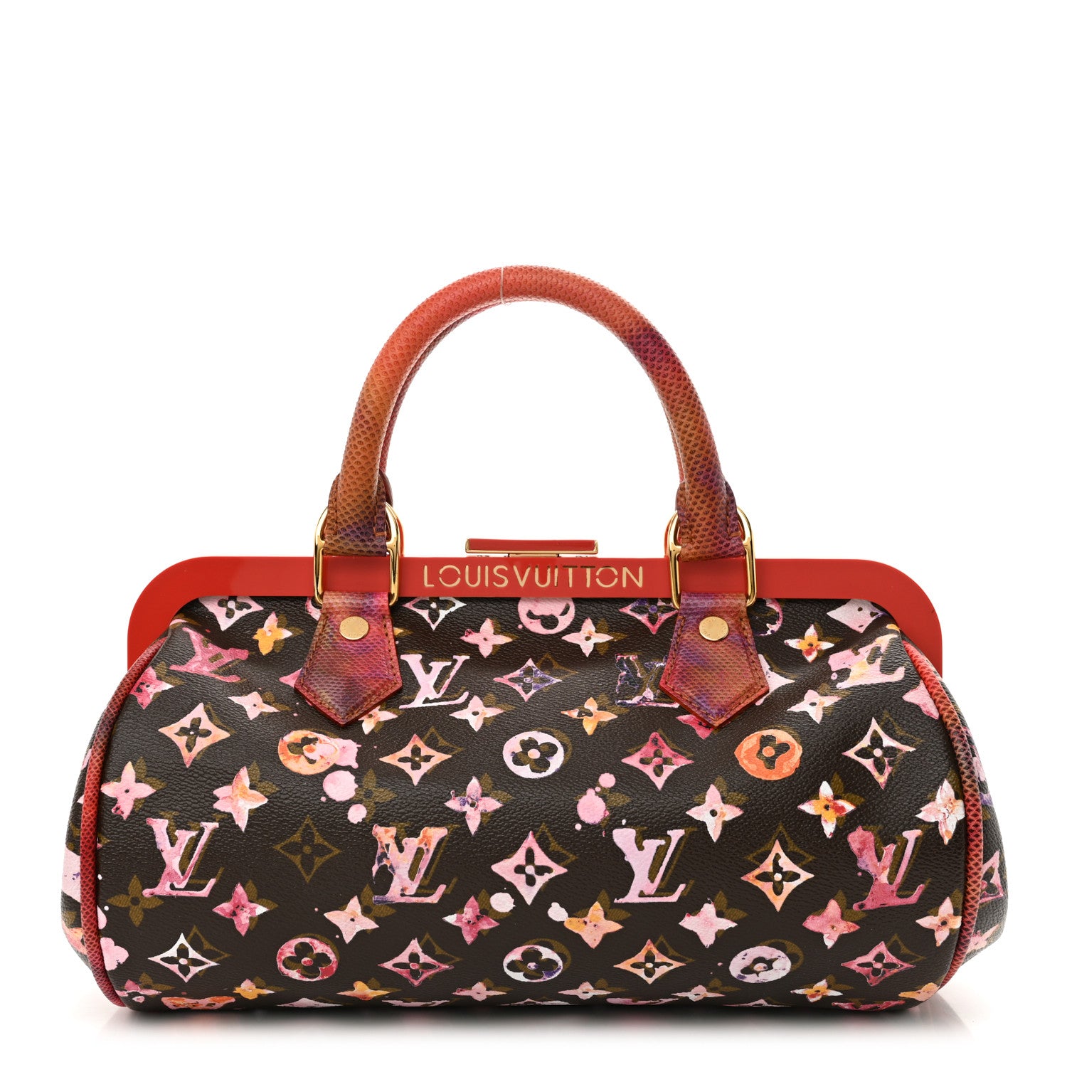 Louis Vuitton Watercolor Aquarelle Frame Papillon Brown 1 of 10